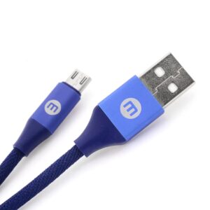 CABLE MOBO IPHONE NYLON KNIT AZUL