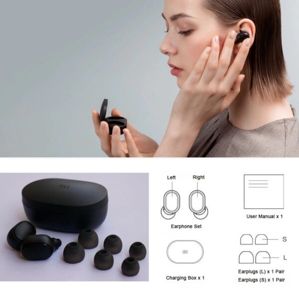AURICULAR BLUETOOTH XIAOMI EARBUDS - Imagen 2