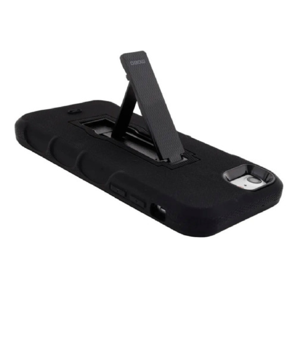 TPU MOBO IPHONE 8 ARMY NEGRO - Imagen 2