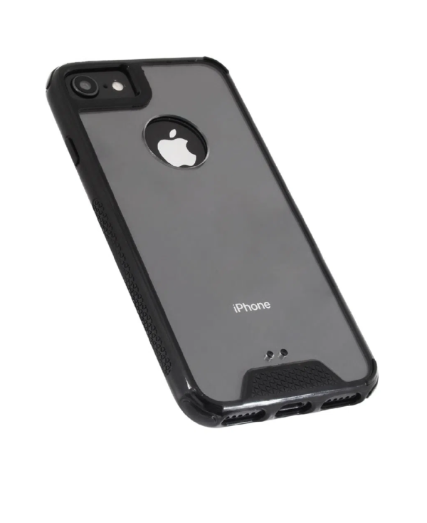 TPU MOBO IPHONE 8 BORDER TRANSP/NEGRO