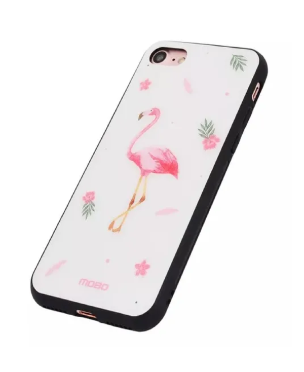 TPU MOBO IPHONE 8 FLAMINGO