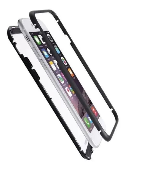 TPU MOBO IPHONE 8/7 FORCE TRANS/NEGRO - Imagen 3