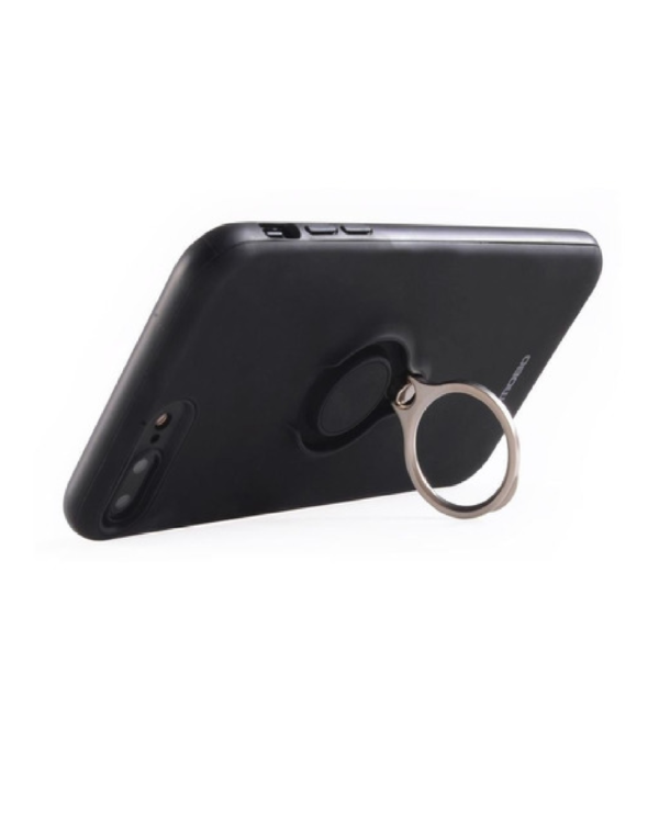 TPU MOBO IPHONE 8/7 PLUS ANILLO NEGRO - Imagen 2
