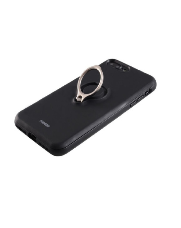 TPU MOBO IPHONE 8/7 PLUS ANILLO NEGRO