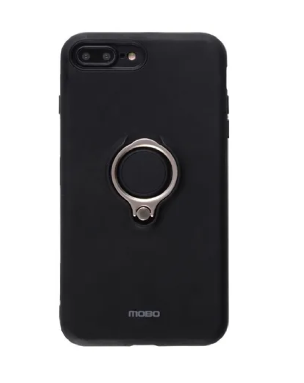 TPU MOBO IPHONE 8/7 PLUS ANILLO NEGRO - Imagen 3