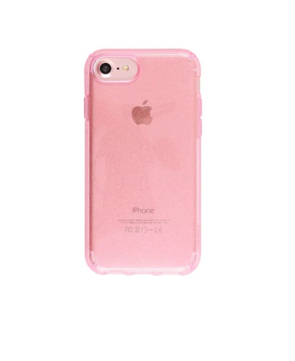 TPU MOBO IPHONE 8 CRYSTAL ROSE GOLD