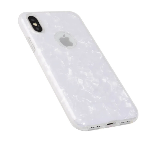 TPU MOBO IPHONE XS MAX SHELL BLANCO - Imagen 2