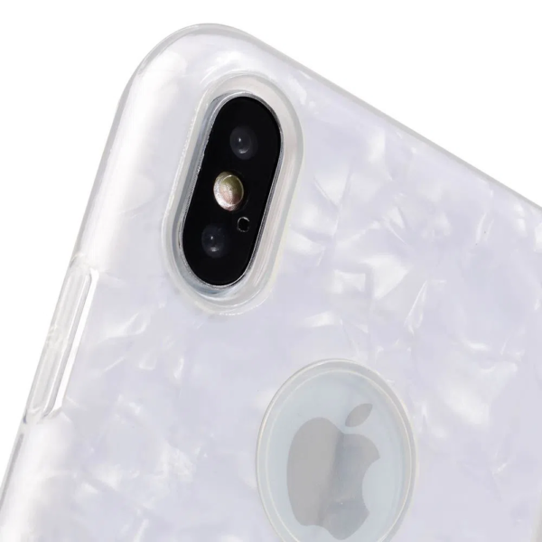 TPU MOBO IPHONE XS MAX SHELL BLANCO - Imagen 3