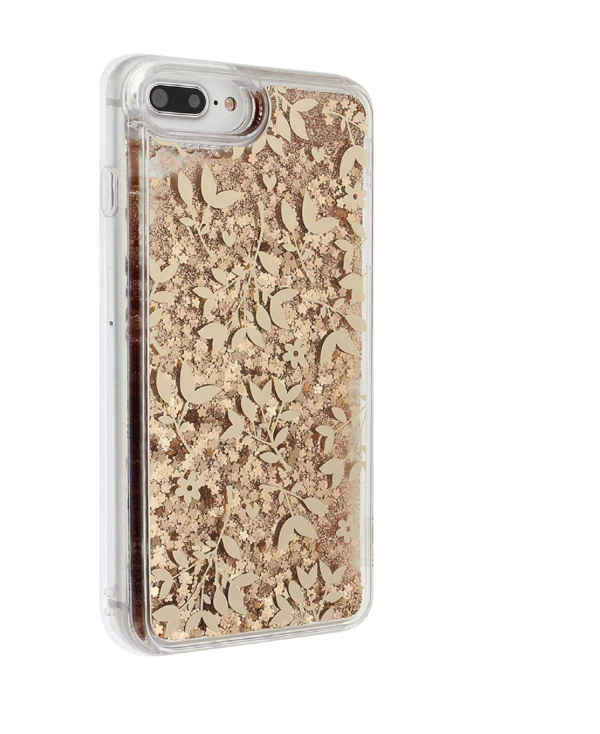 TPU MOBO IPHONE 8 PLUS LEAVES GOLD