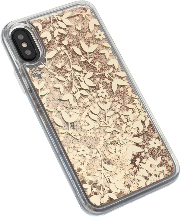 TPU MOBO IPHONE X XS LEAVES GOLD