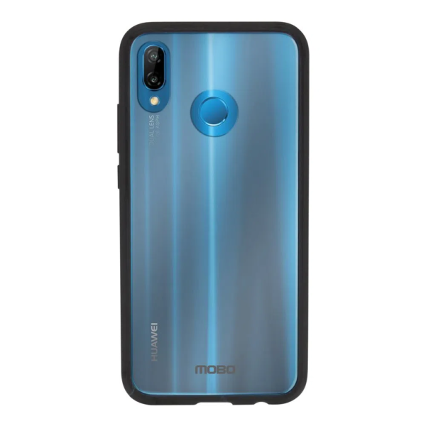 TPU MOBO P20 LITE EDGE TRANS/NEGRO - Imagen 4