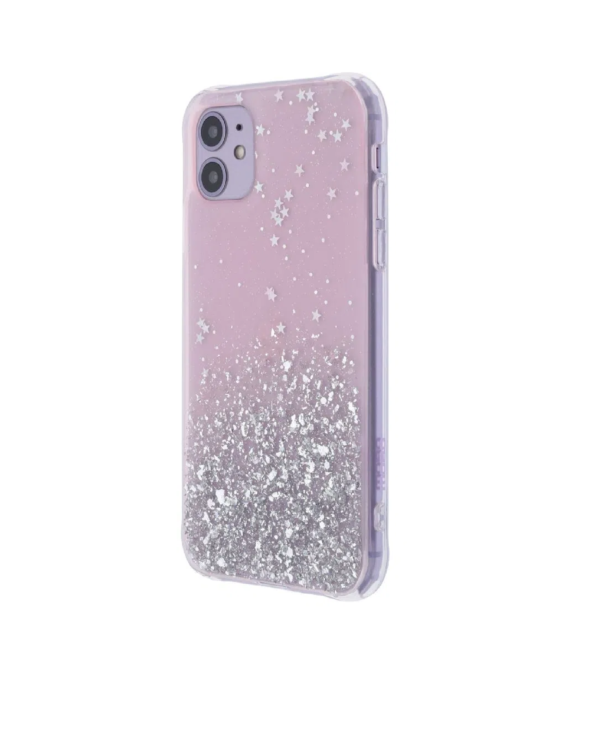 TPU MOBO IPHONE 11 STARS ROSA - Imagen 2