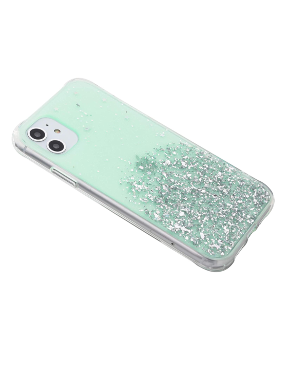 TPU MOBO IPHONE 11 STARS VERDE - Imagen 2