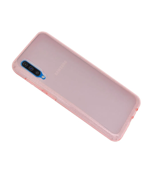 TPU MOBO A50/A30S GLAM ROSE GOLD