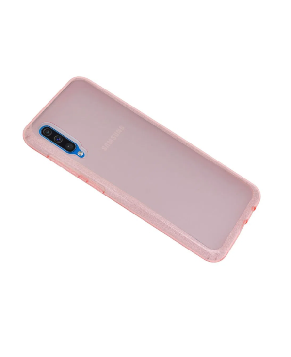 TPU MOBO A70 GLAM ROSE GOLD