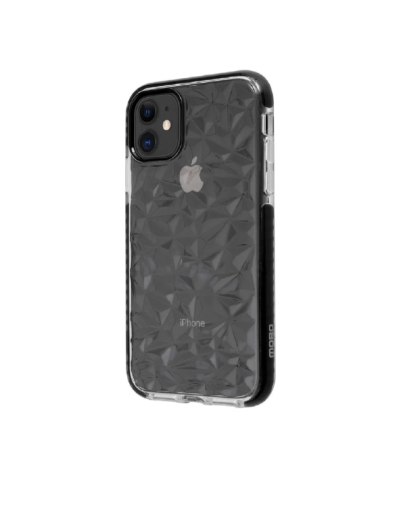 TPU MOBO IPHONE 11 BURN TRANS/NEGRO - Imagen 3