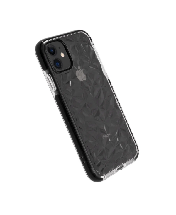 TPU MOBO IPHONE 11 BURN TRANS/NEGRO