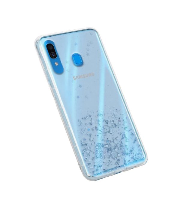 TPU MOBO A30 A20 A50 A30S STARS TRANSP - Imagen 2