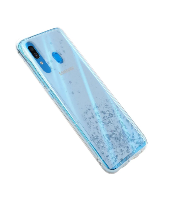 TPU MOBO A30 A20 A50 A30S STARS TRANSP - Imagen 3