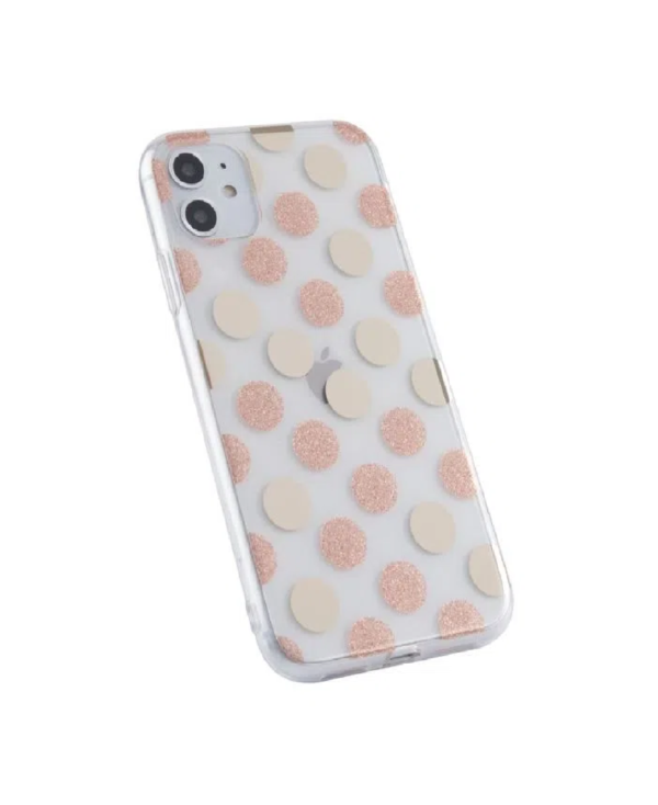 TPU MOBO IPHONE 11 DOTS GOLD