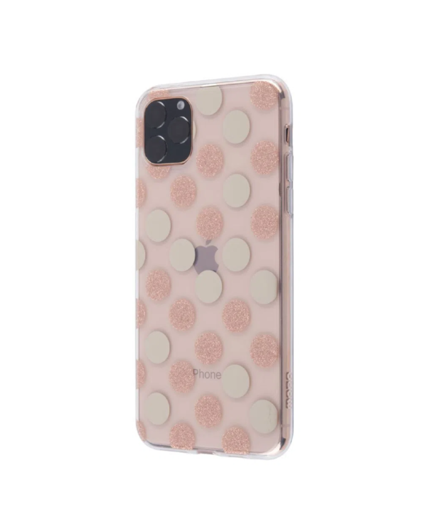 TPU MOBO IPHONE 11 PRO MAX DOTS GOLD - Imagen 3
