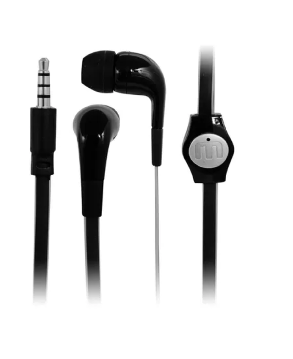 MANOS LIBRE FLAT NEGRO MOBO