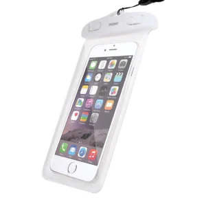FUNDA MOBO A PRUEBA DE AGUA BLANCO UNIVERSAL