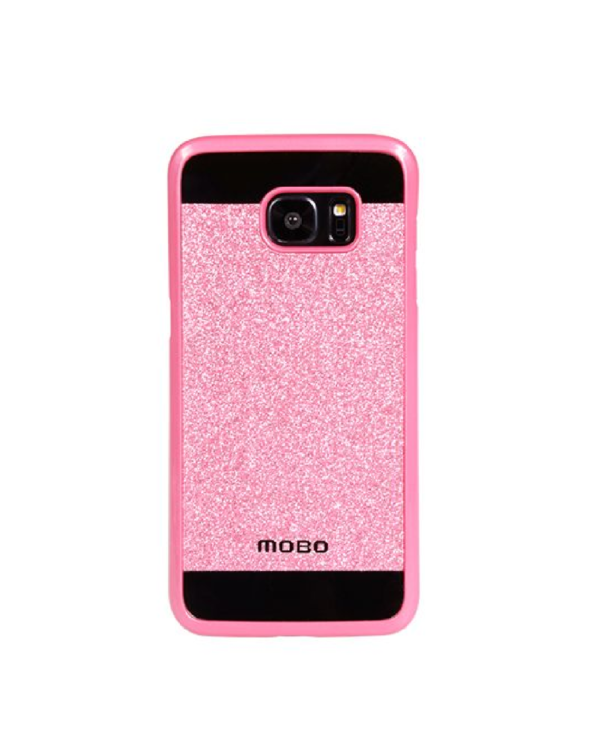 PROTECTOR S7 EDGE GLITtER ROSA MOBO