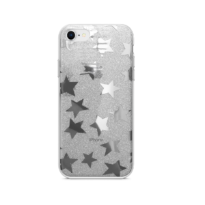 TPU MOBO GLITTER STAR PLATA IPHONE 7 4.7