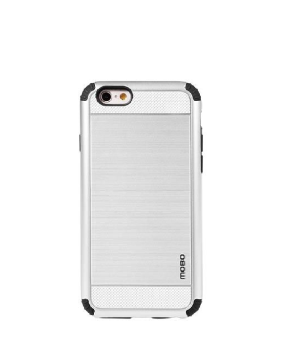 TPU IPHONE 7 METALICO PLATA MOBO