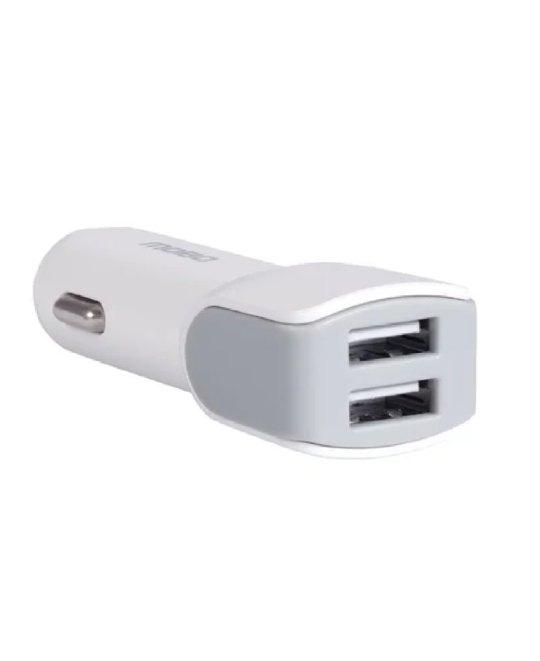 CARGADOR MOBO 2 PUERTOS USB BLANCO 2A/10W