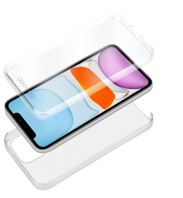 TPU IPHONE 11 360 TRANSPARENTE 6.1 - Imagen 2