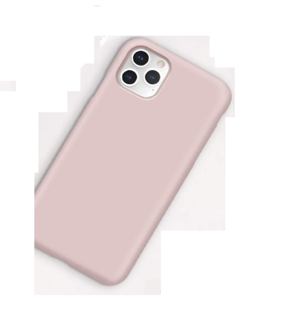 TPU SILICONE IPHONE 11 PRO MAX ROSA - Imagen 2