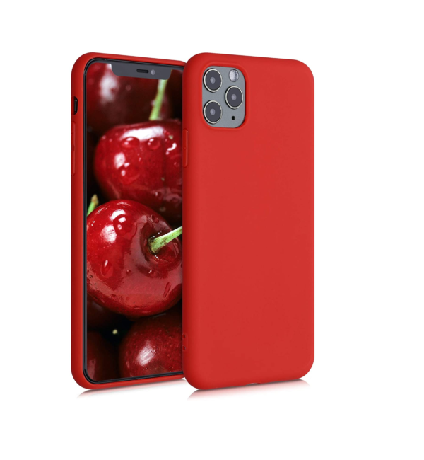 TPU SILICONE IPHONE 11 PRO ROJO