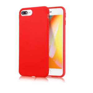 TPU SILICONE IPHONE 8 PLUS ROJO