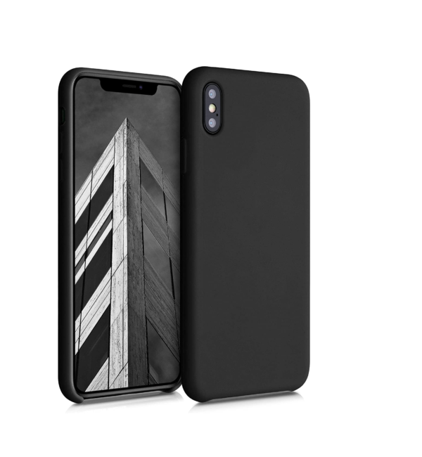 TPU SILICONE IPHONE XS NEGRO