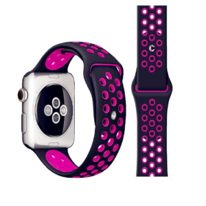 MALLA RELOJ 38/40/41 AIREADO NEGRO/FUXIA