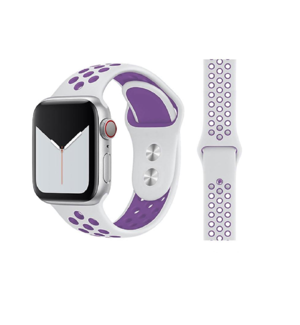 MALLA RELOJ 38/40 AIREADO BLANCO/LILA