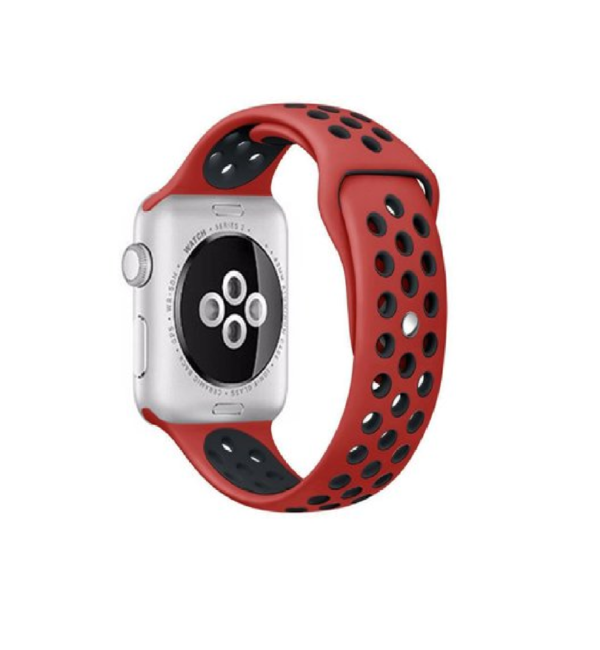 MALLA RELOJ 38/40 AIREADO ROJO/NEGRO
