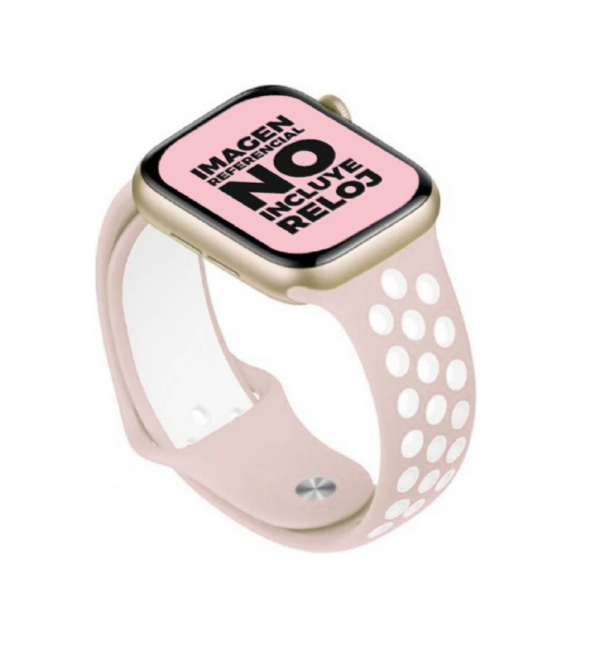 MALLA RELOJ 42/44 AIREADO ROSA/BLANCOC
