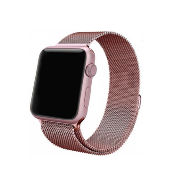 MALLA METAL RELOJ 38/40 ROSA
