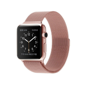 MALLA METAL RELOJ 42/44/45 ROSA