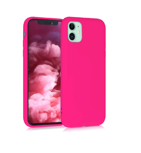 TPU SILICONE IPHONE 11 FUXIA