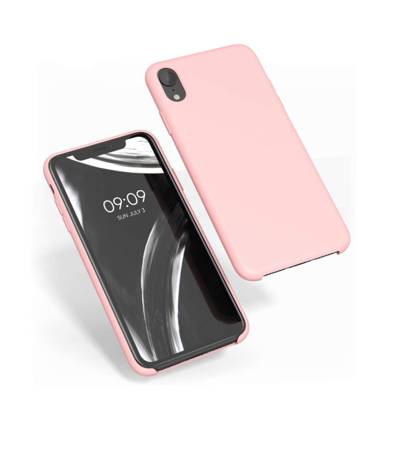 TPU SILICONE IPHONE XR ROSA - Imagen 2