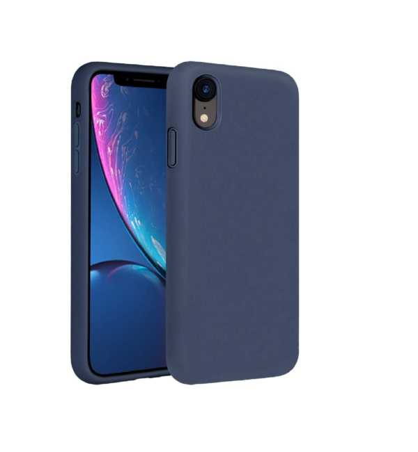 TPU SILICONE IPHONE XR AZUL