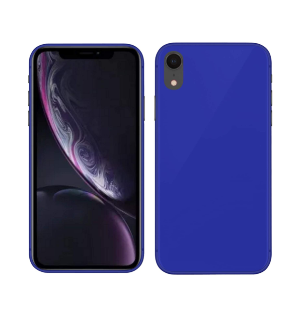 TPU SILICONE IPHONE XR AZUL FRANCIA