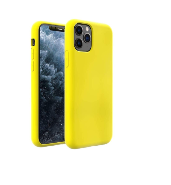 TPU SILICONE IPHONE 11 PRO MAX AMARILLO