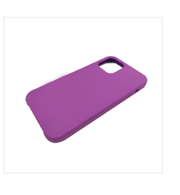 TPU SILICONE IPHONE 12 PRO LILA 6.1 - Imagen 2