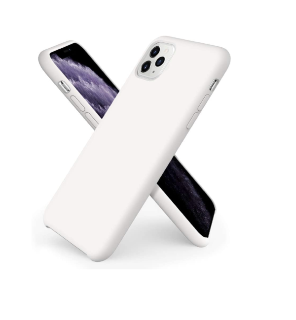 TPU SILICONE IPHONE 12 PRO MAX BLANCO 6.7