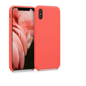 TPU SILICONE IPHONE XS CORAL